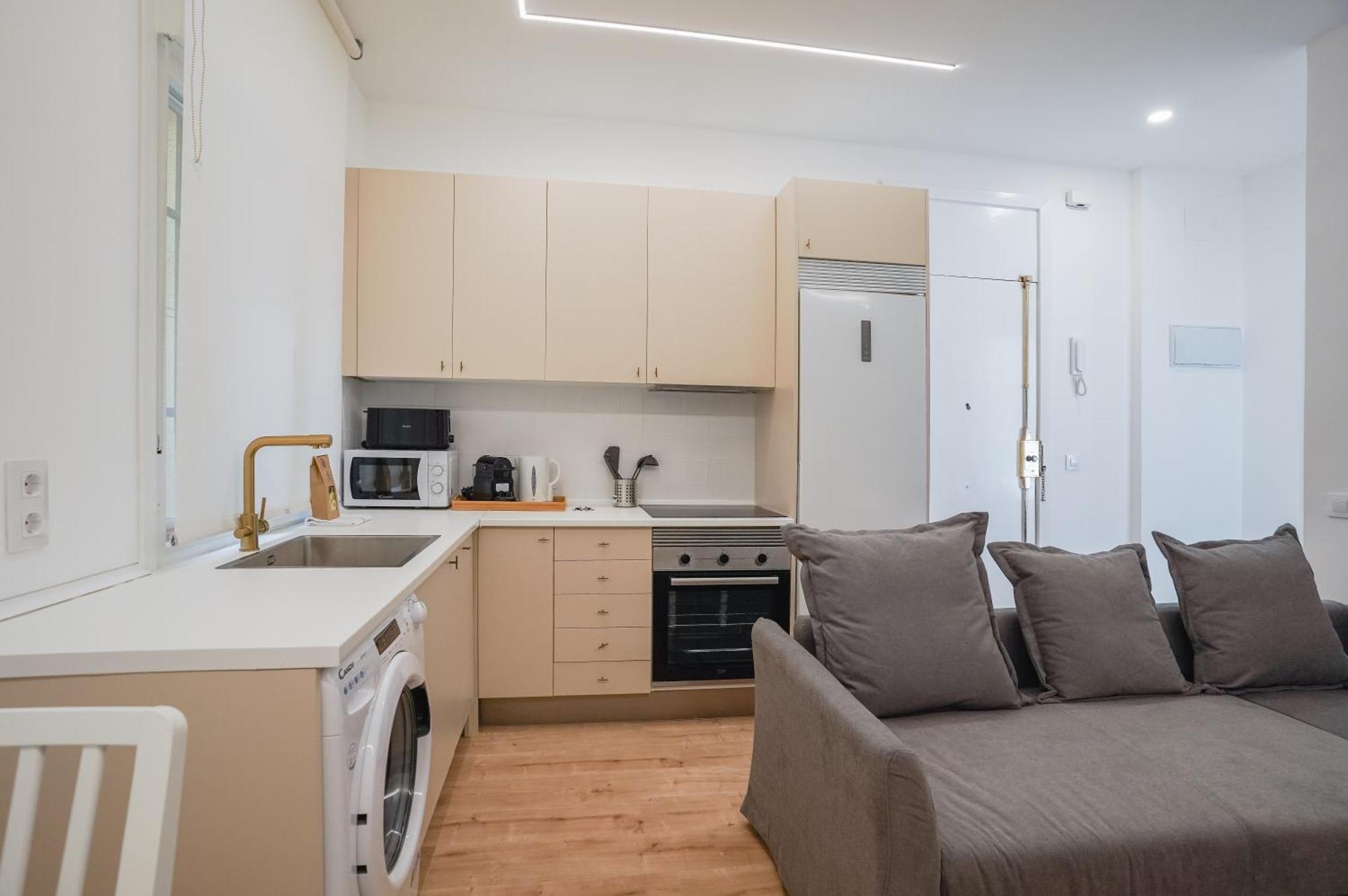 Cozy And Modern-1Bedroom 1Bathroom-Delicias Madri Exterior foto